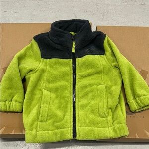 Brand New Green and grey Fleece Jacket